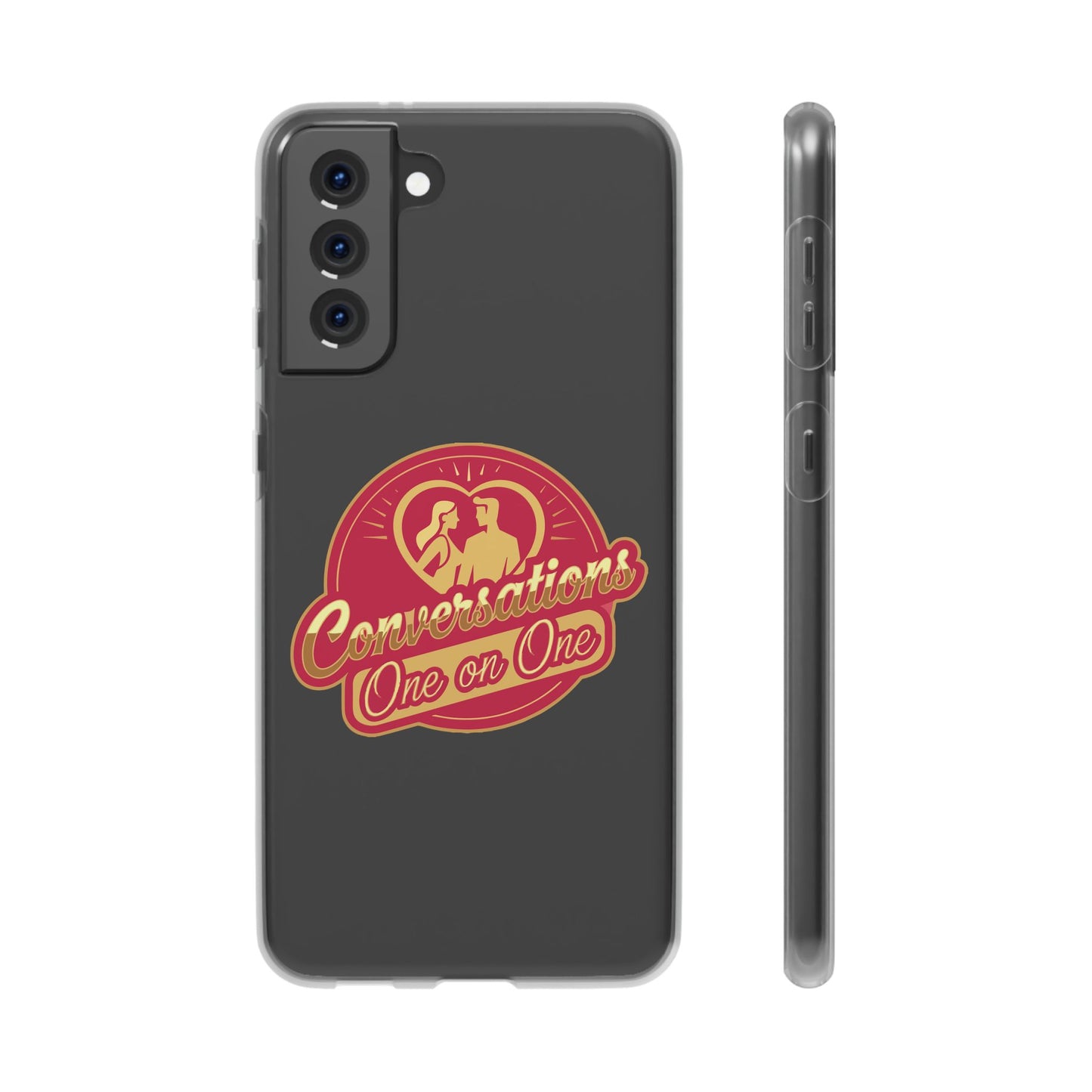 Phone Case — Conversations One on One Retro Phone Case | Slim Matte TPU for iPhone & Samsung
