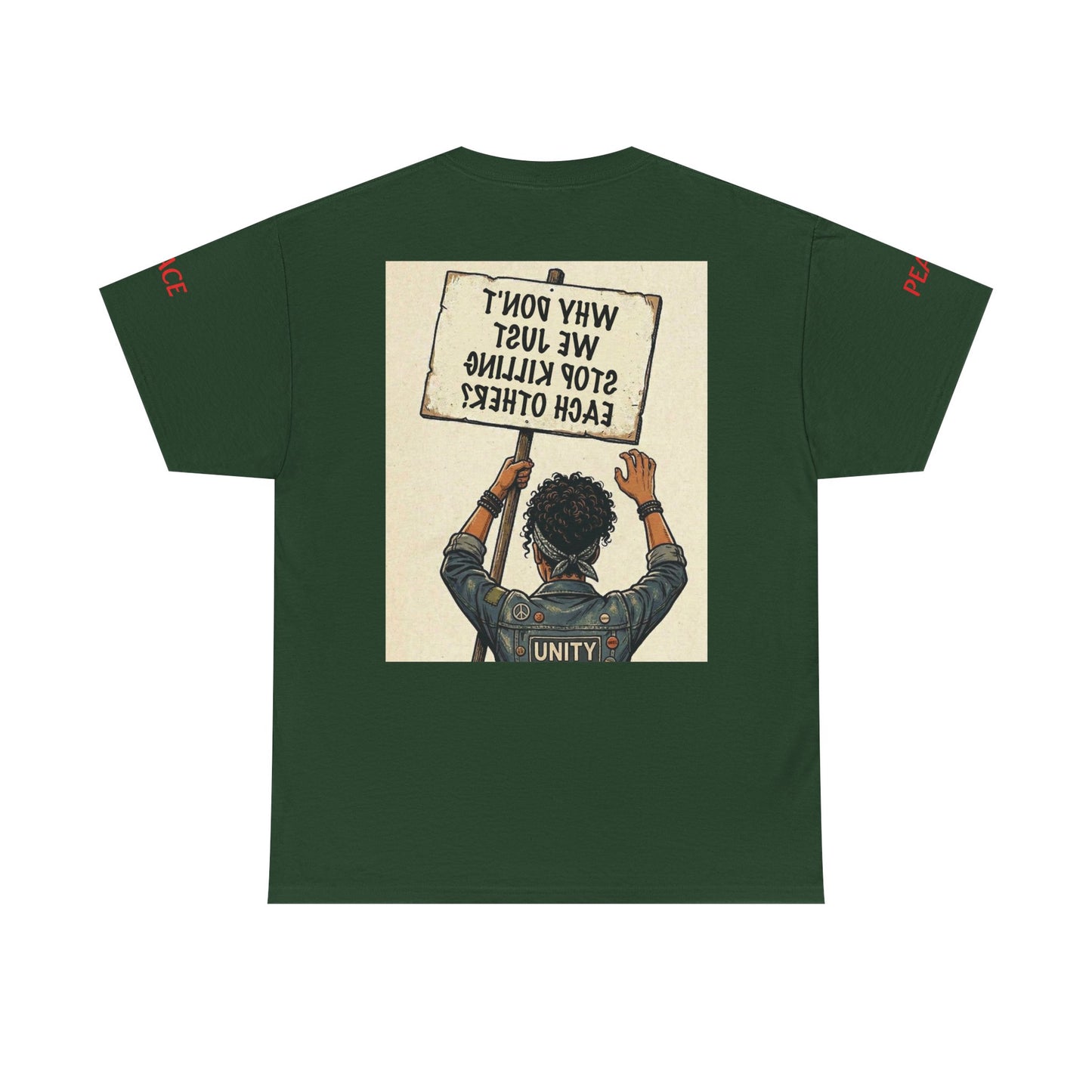 Graphic Tee — "CHOOSE PEACE" Shirt