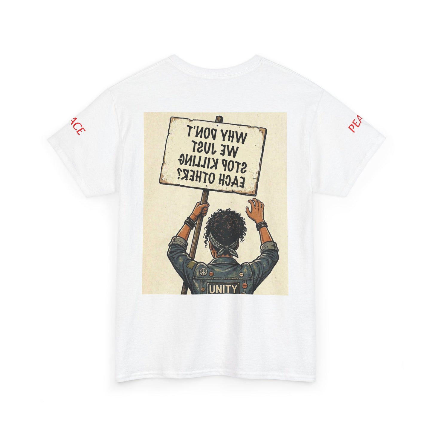 Graphic Tee — "CHOOSE PEACE" Shirt