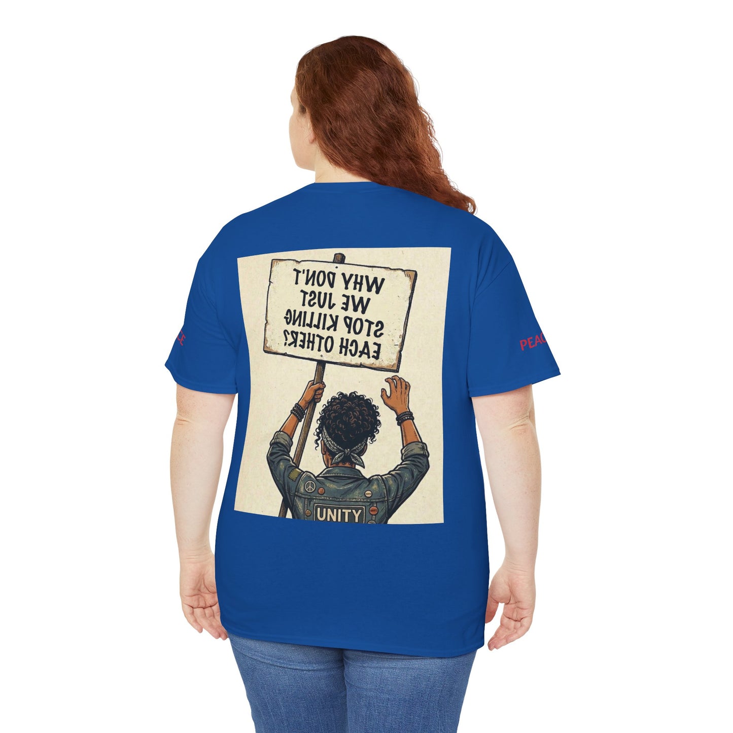 Graphic Tee — "CHOOSE PEACE" Shirt