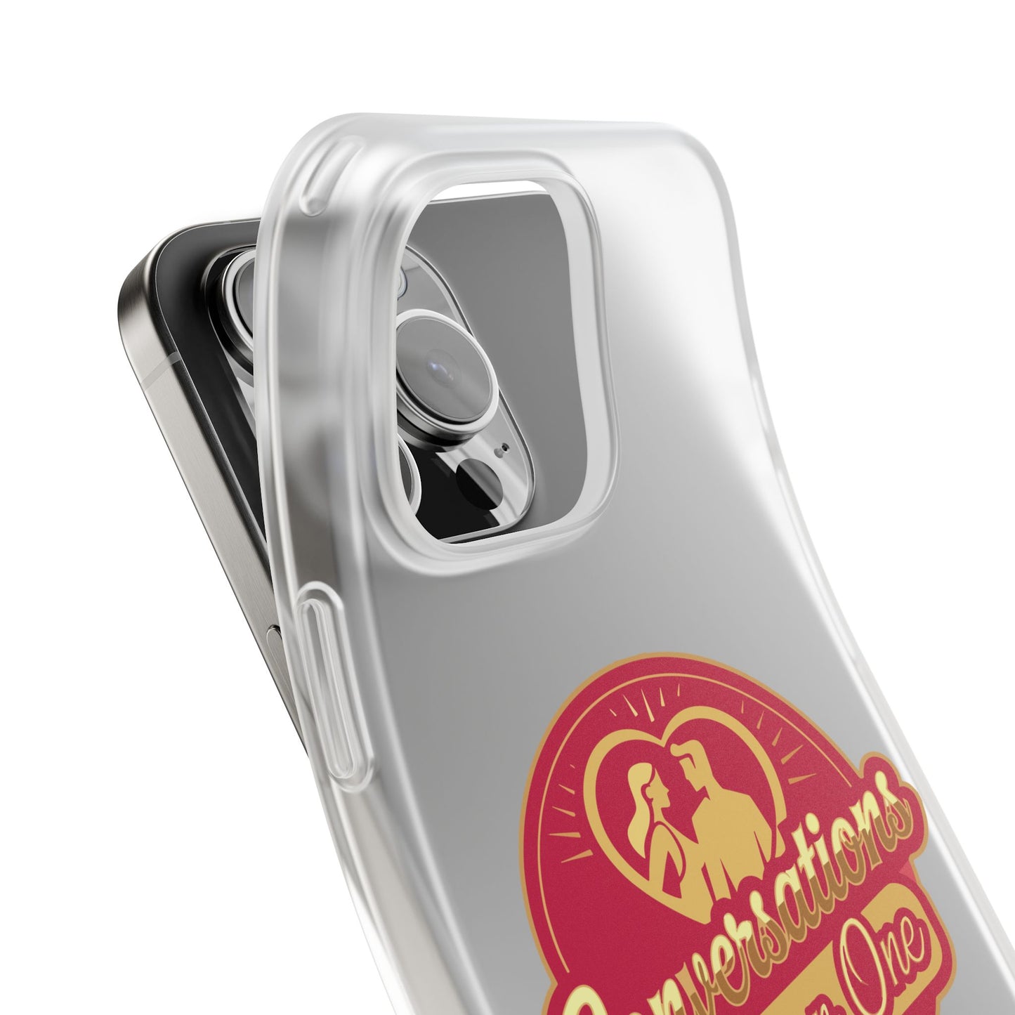 Phone Case — Conversations One on One Retro Phone Case | Slim Matte TPU for iPhone & Samsung