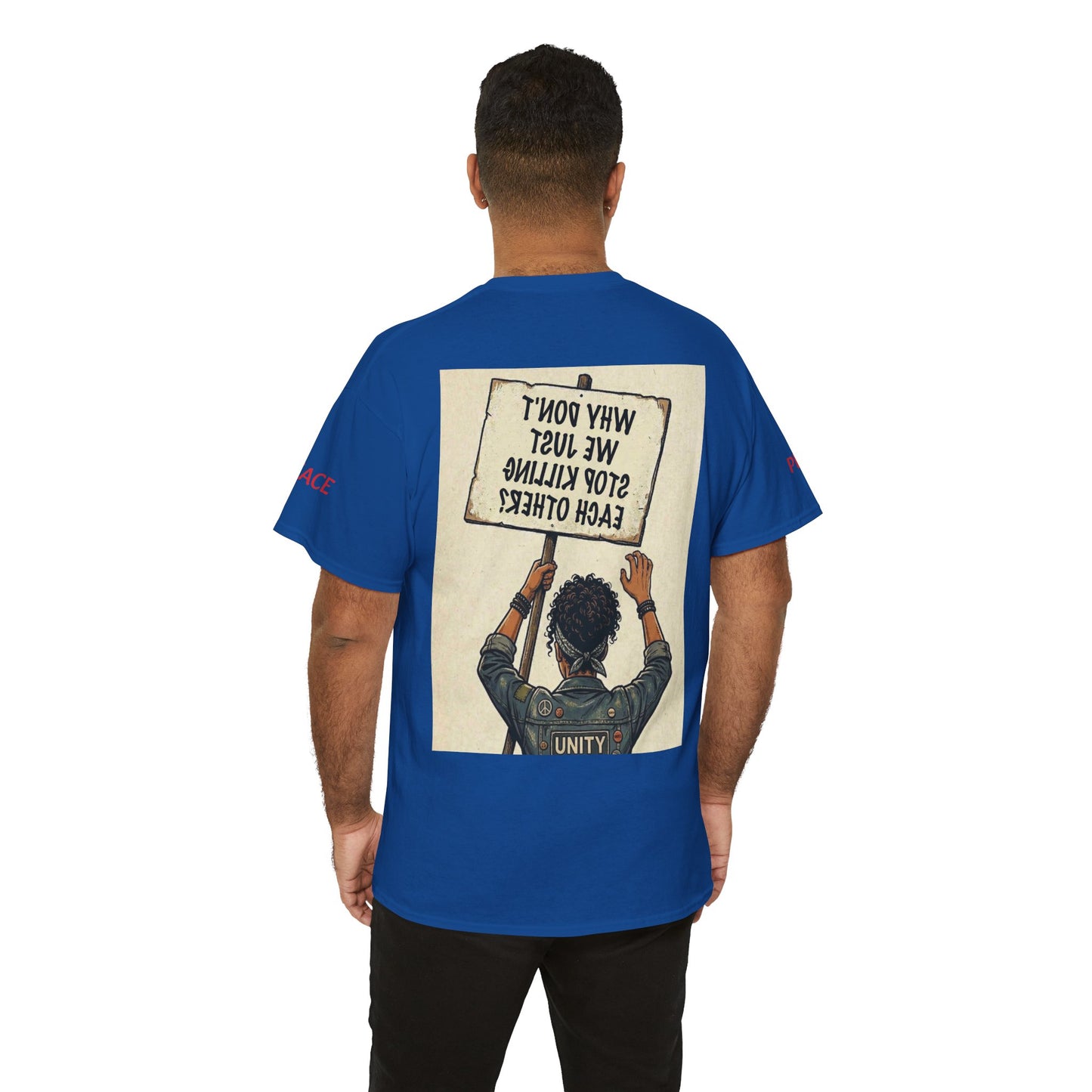 Graphic Tee — "CHOOSE PEACE" Shirt