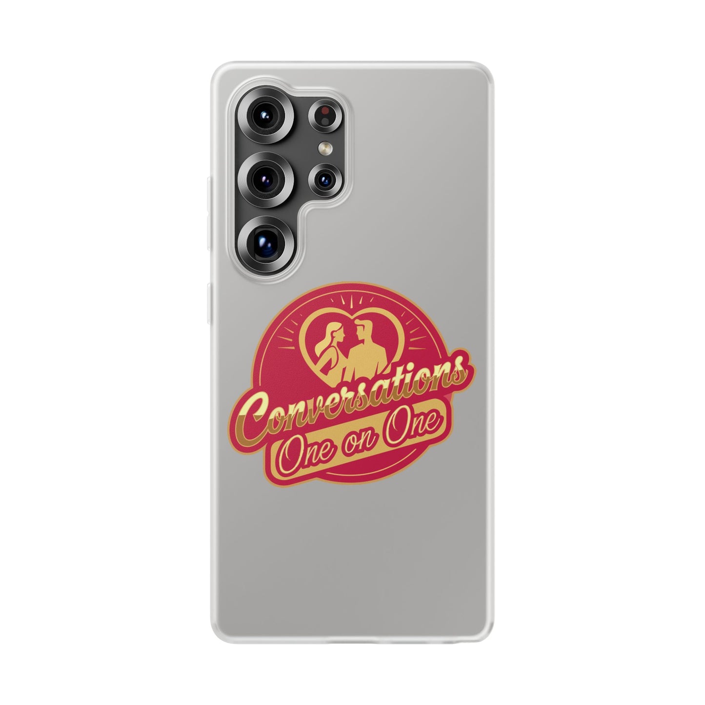 Phone Case — Conversations One on One Retro Phone Case | Slim Matte TPU for iPhone & Samsung