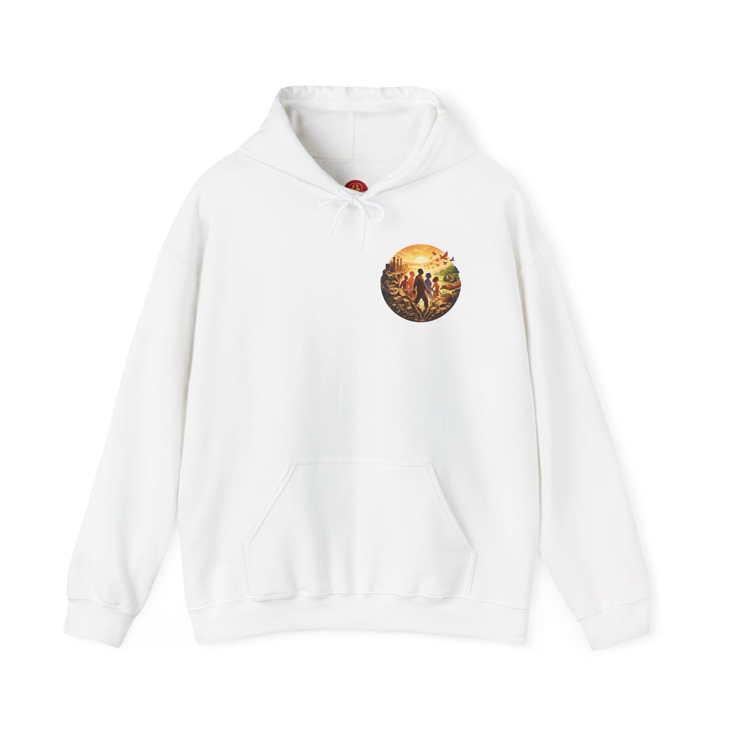 Liberation is Collective Hoodie — "We Move Forward Together" Artwork {Unisex}