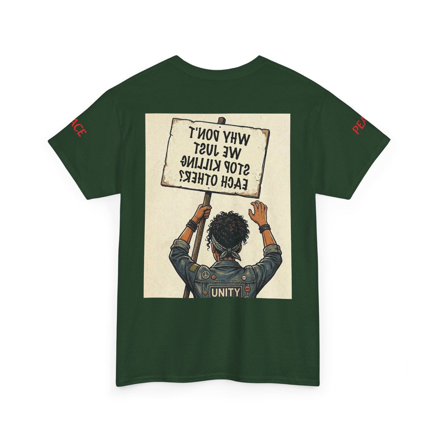 Graphic Tee — "CHOOSE PEACE" Shirt