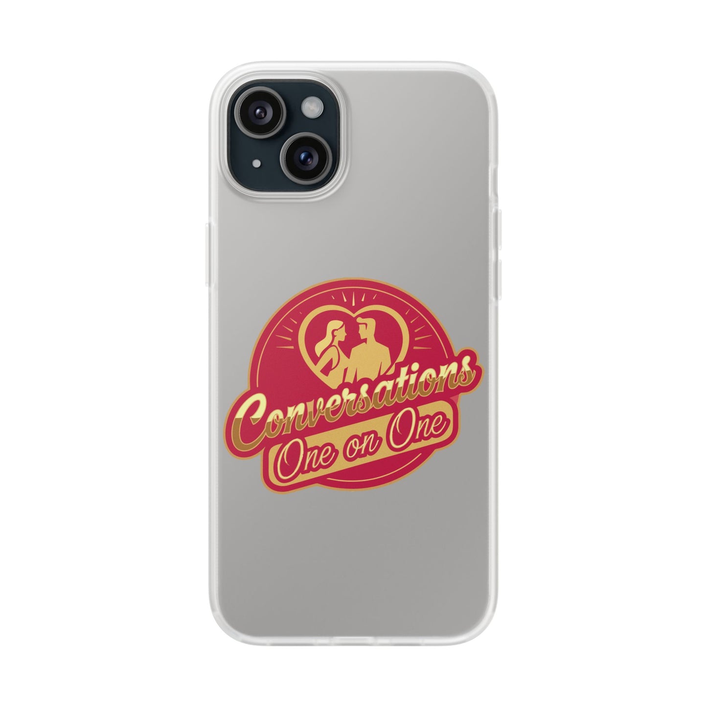 Phone Case — Conversations One on One Retro Phone Case | Slim Matte TPU for iPhone & Samsung
