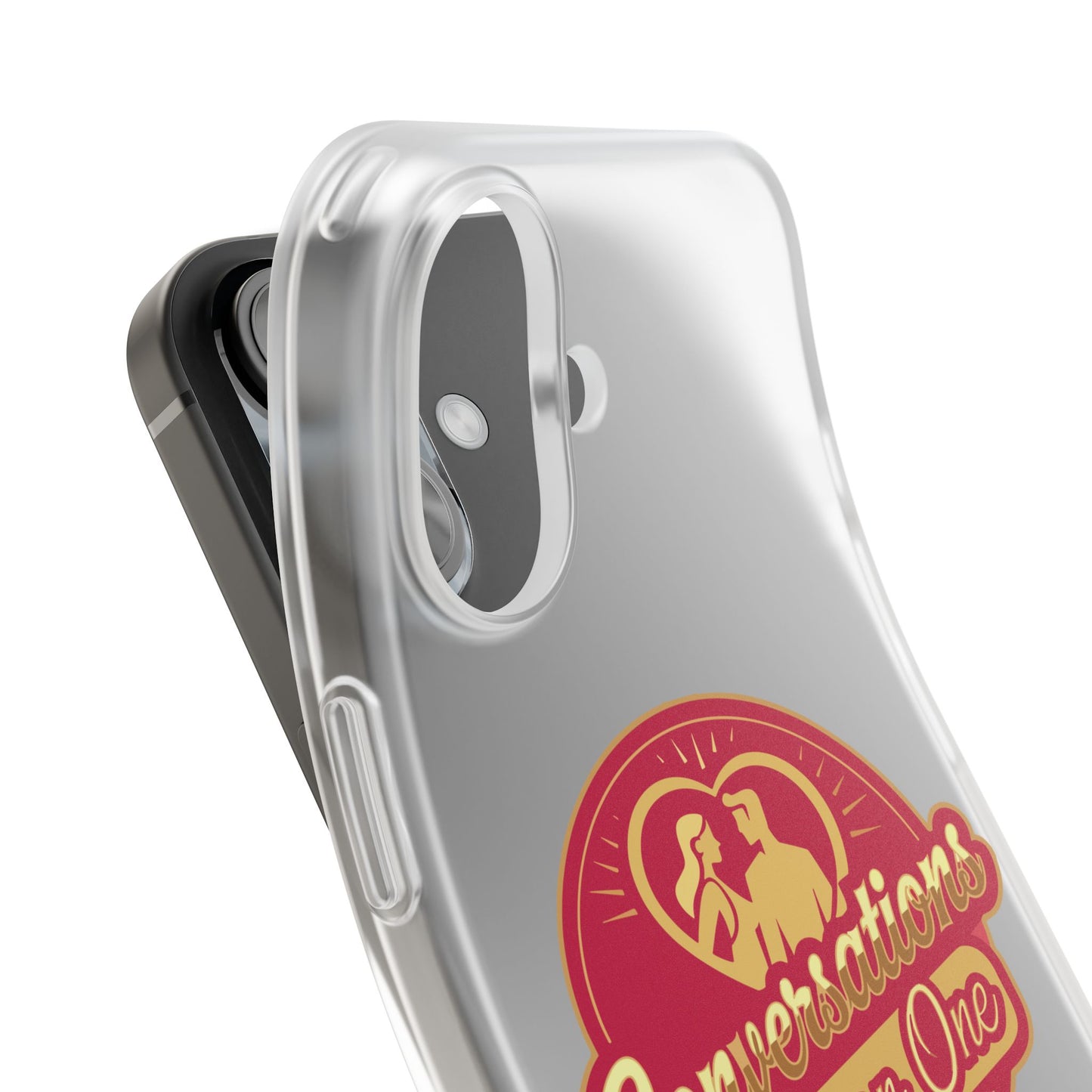 Phone Case — Conversations One on One Retro Phone Case | Slim Matte TPU for iPhone & Samsung