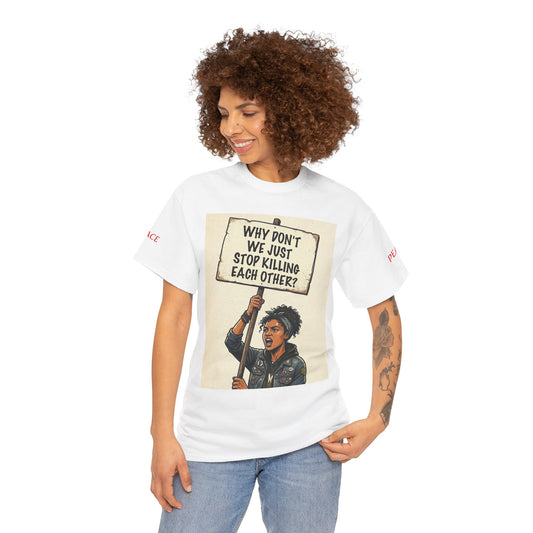 Graphic Tee — "CHOOSE PEACE" Shirt