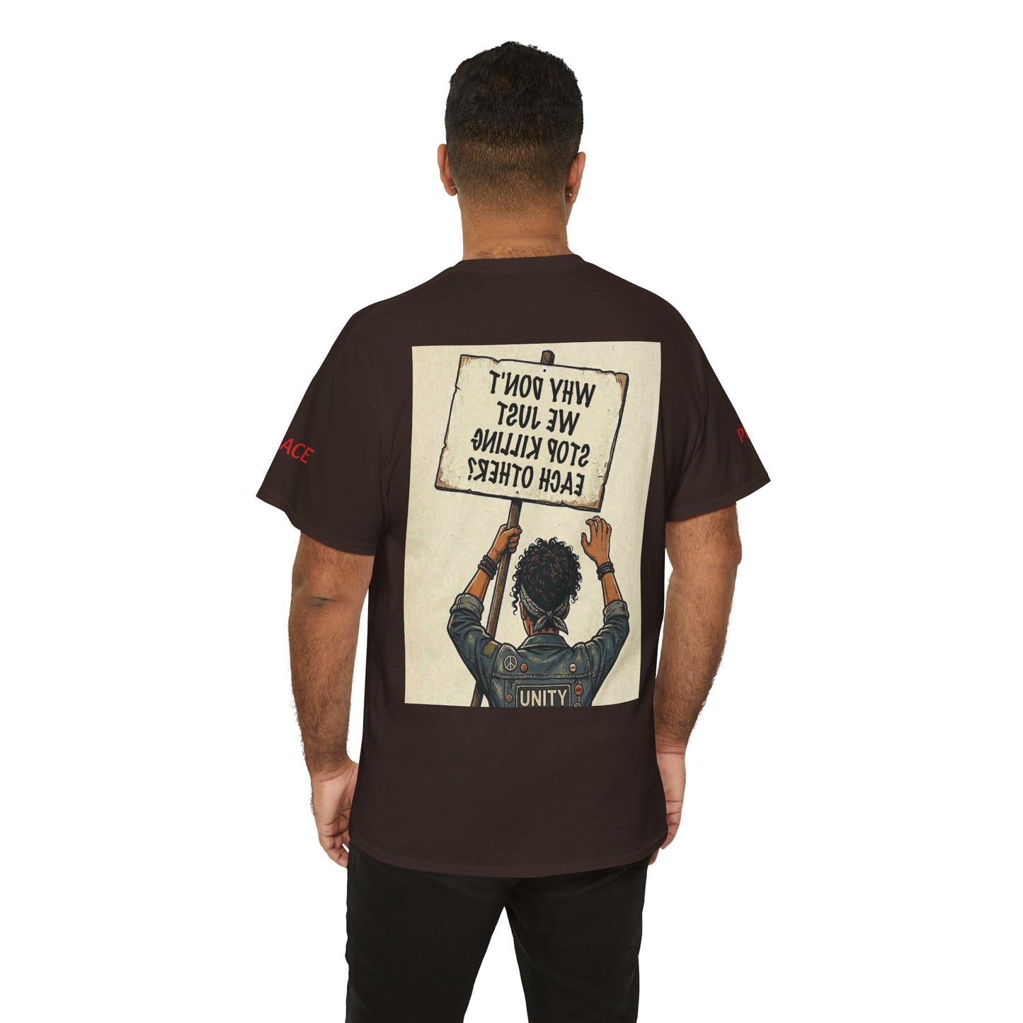 Graphic Tee — "CHOOSE PEACE" Shirt