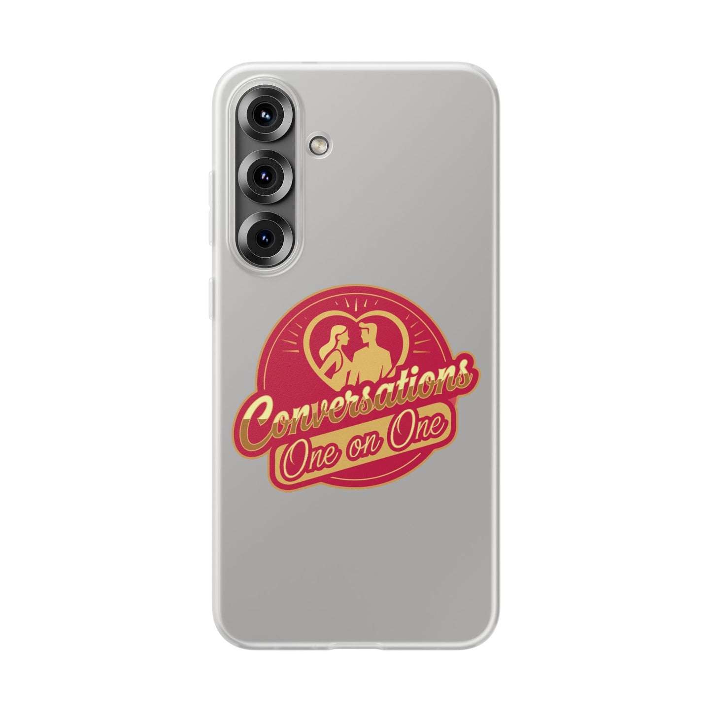 Phone Case — Conversations One on One Retro Phone Case | Slim Matte TPU for iPhone & Samsung