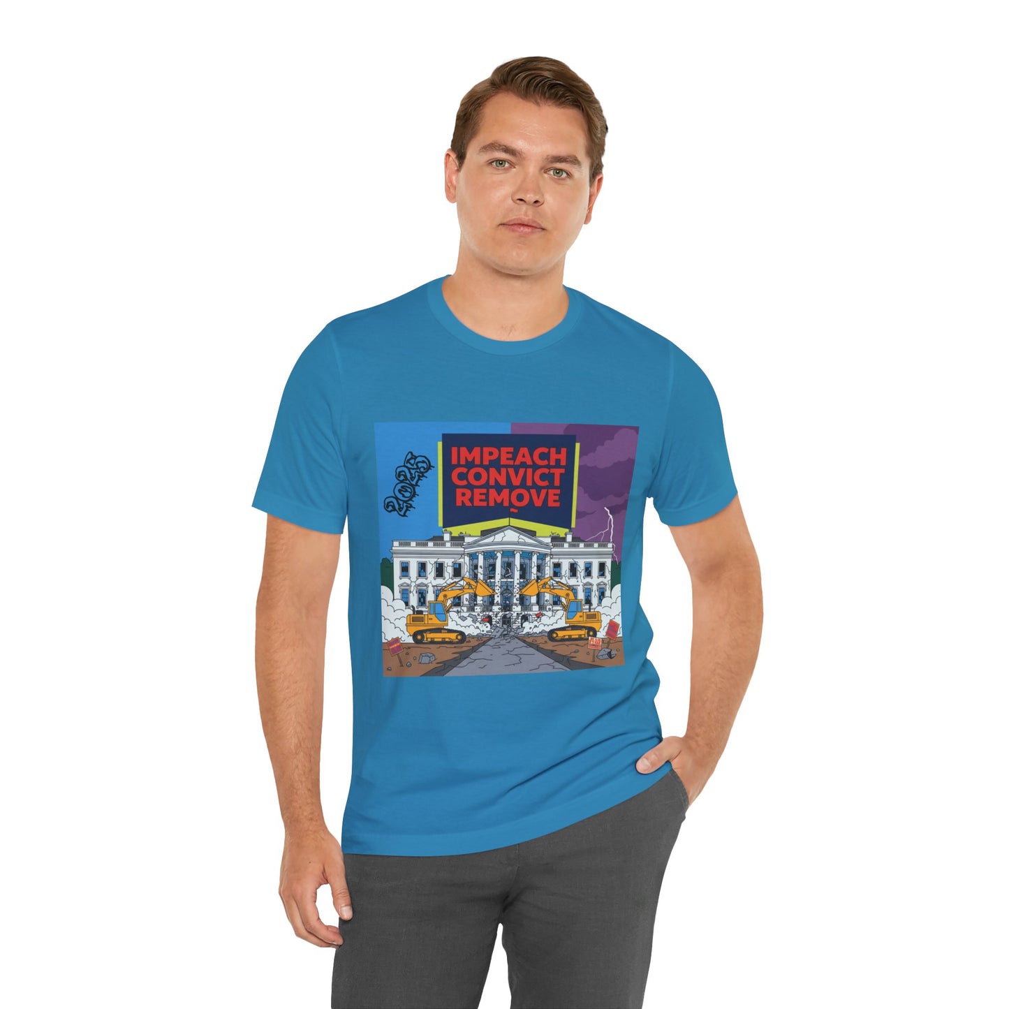 Impeach Convict Remove White House Protest Tee
