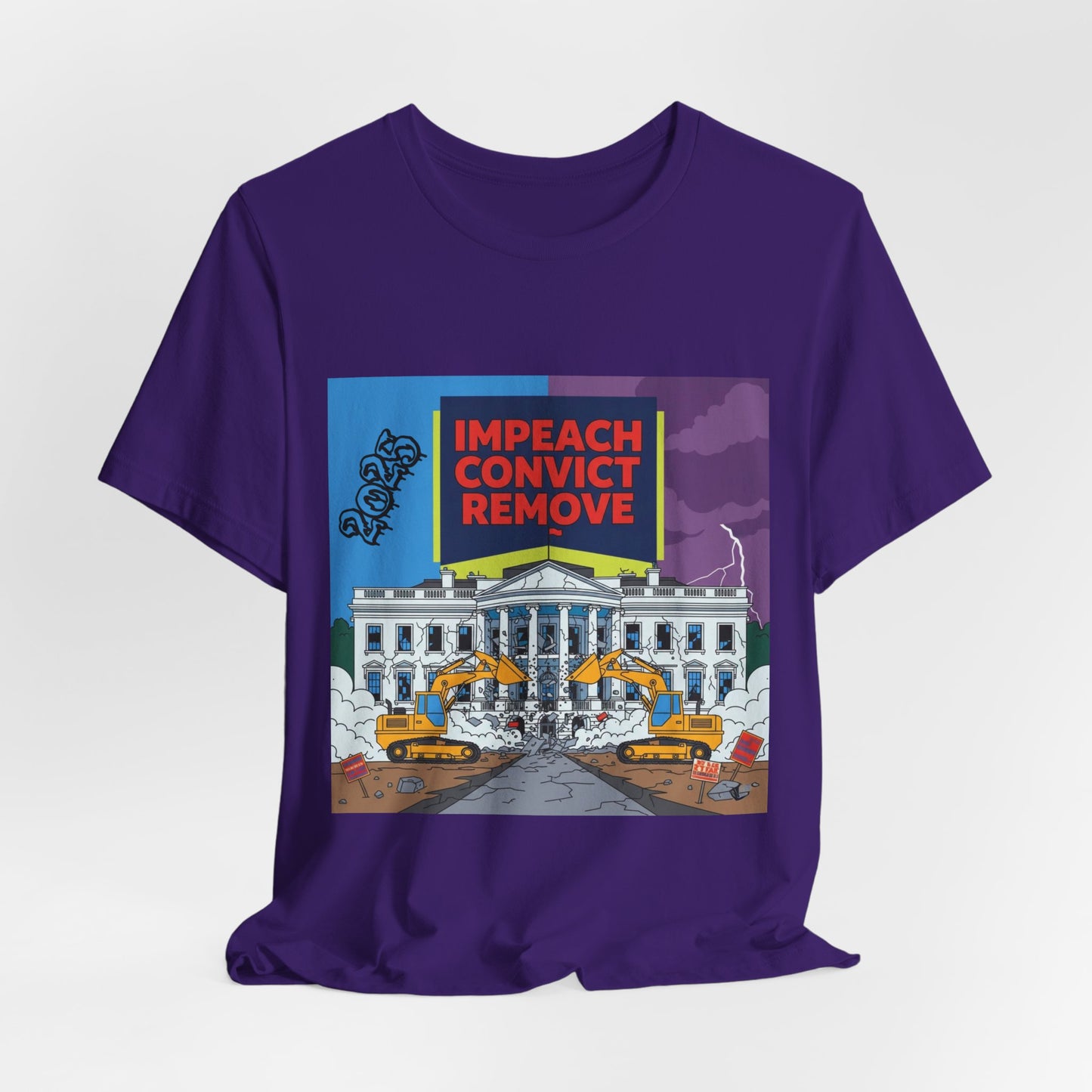 Impeach Convict Remove White House Protest Tee