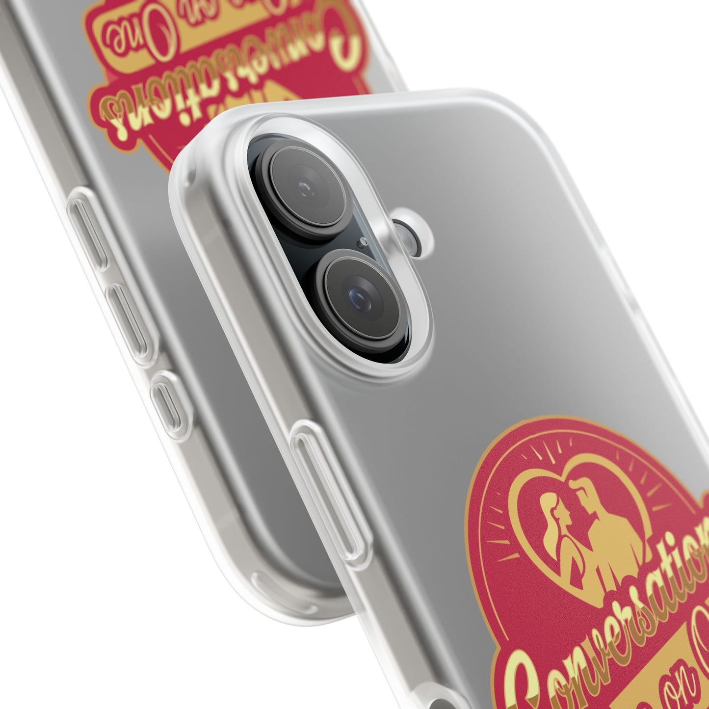 Phone Case — Conversations One on One Retro Phone Case | Slim Matte TPU for iPhone & Samsung