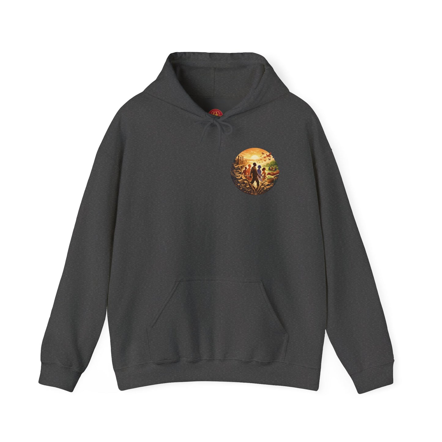 Liberation is Collective Hoodie — "We Move Forward Together" Artwork {Unisex}