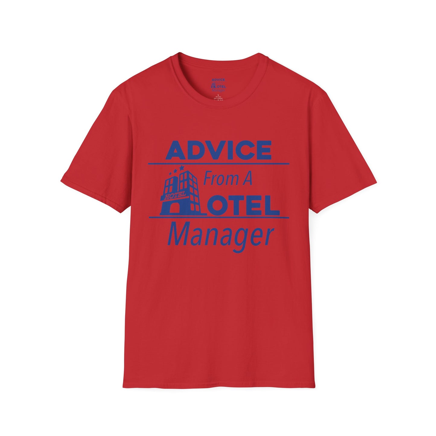 Official Advice From A Hotel Manager Graphic Tee