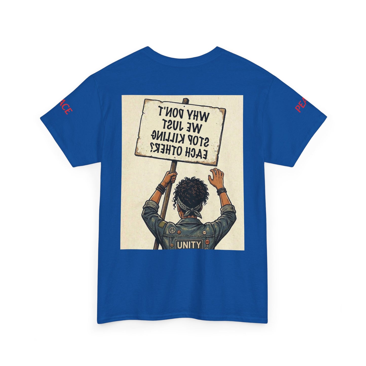 Graphic Tee — "CHOOSE PEACE" Shirt