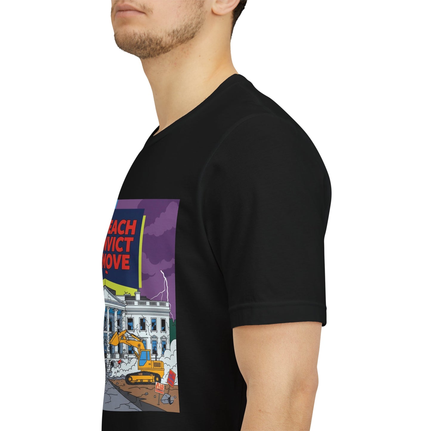 Impeach Convict Remove White House Protest Tee