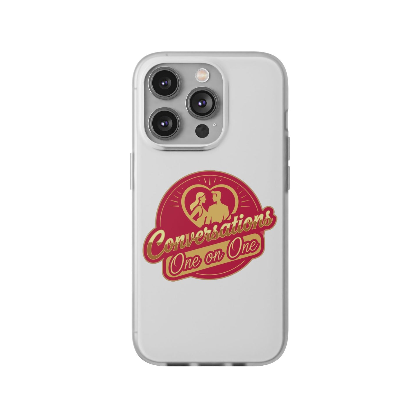 Phone Case — Conversations One on One Retro Phone Case | Slim Matte TPU for iPhone & Samsung