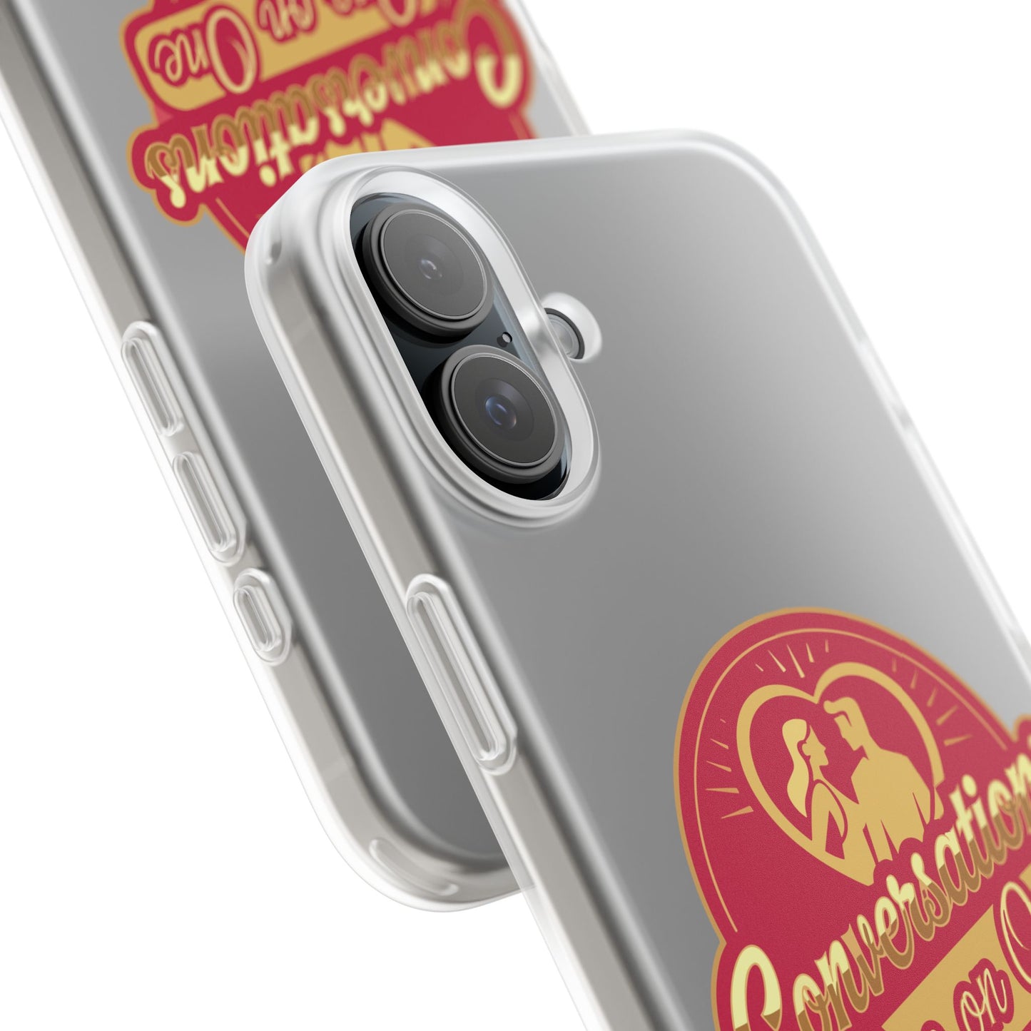 Phone Case — Conversations One on One Retro Phone Case | Slim Matte TPU for iPhone & Samsung