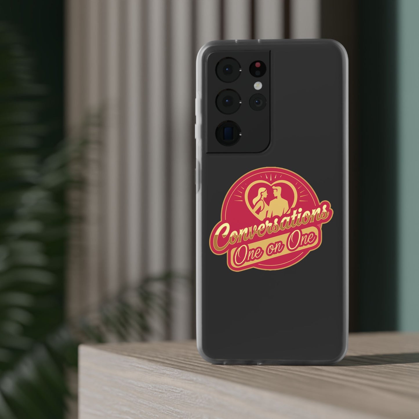 Phone Case — Conversations One on One Retro Phone Case | Slim Matte TPU for iPhone & Samsung