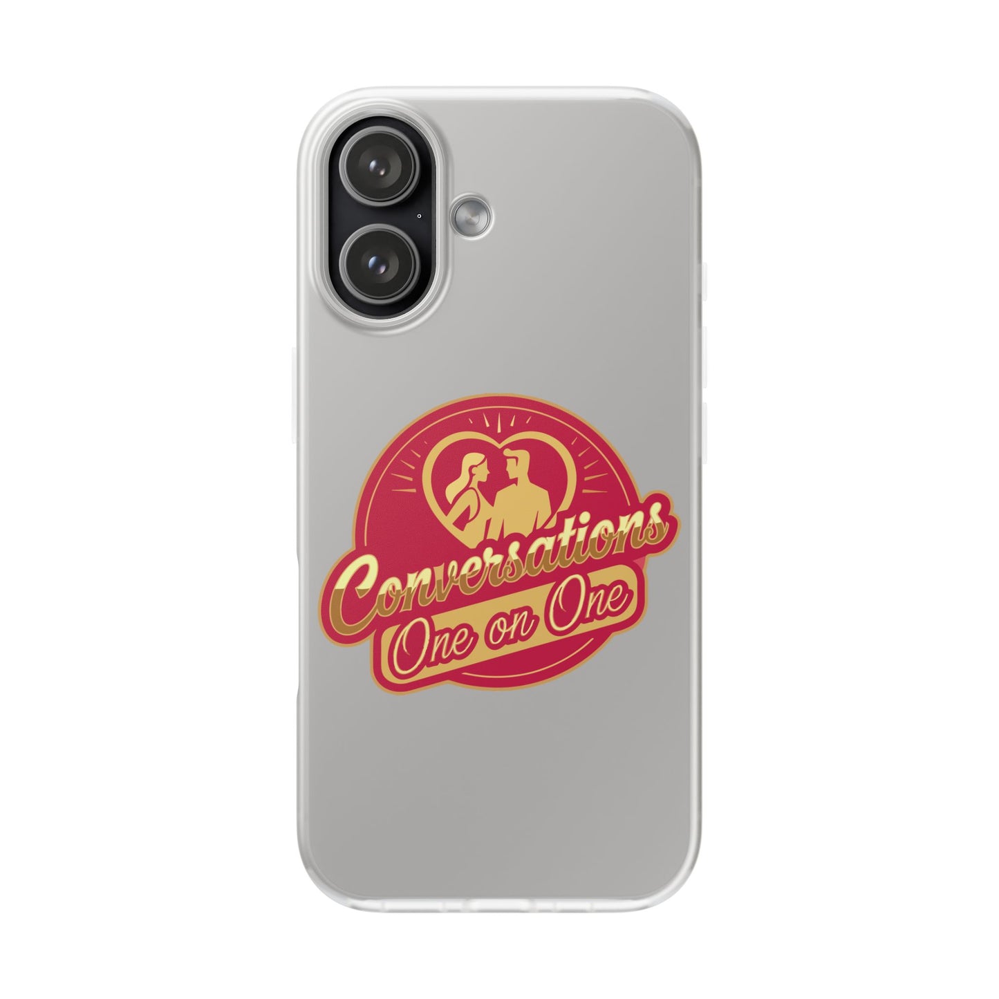 Phone Case — Conversations One on One Retro Phone Case | Slim Matte TPU for iPhone & Samsung