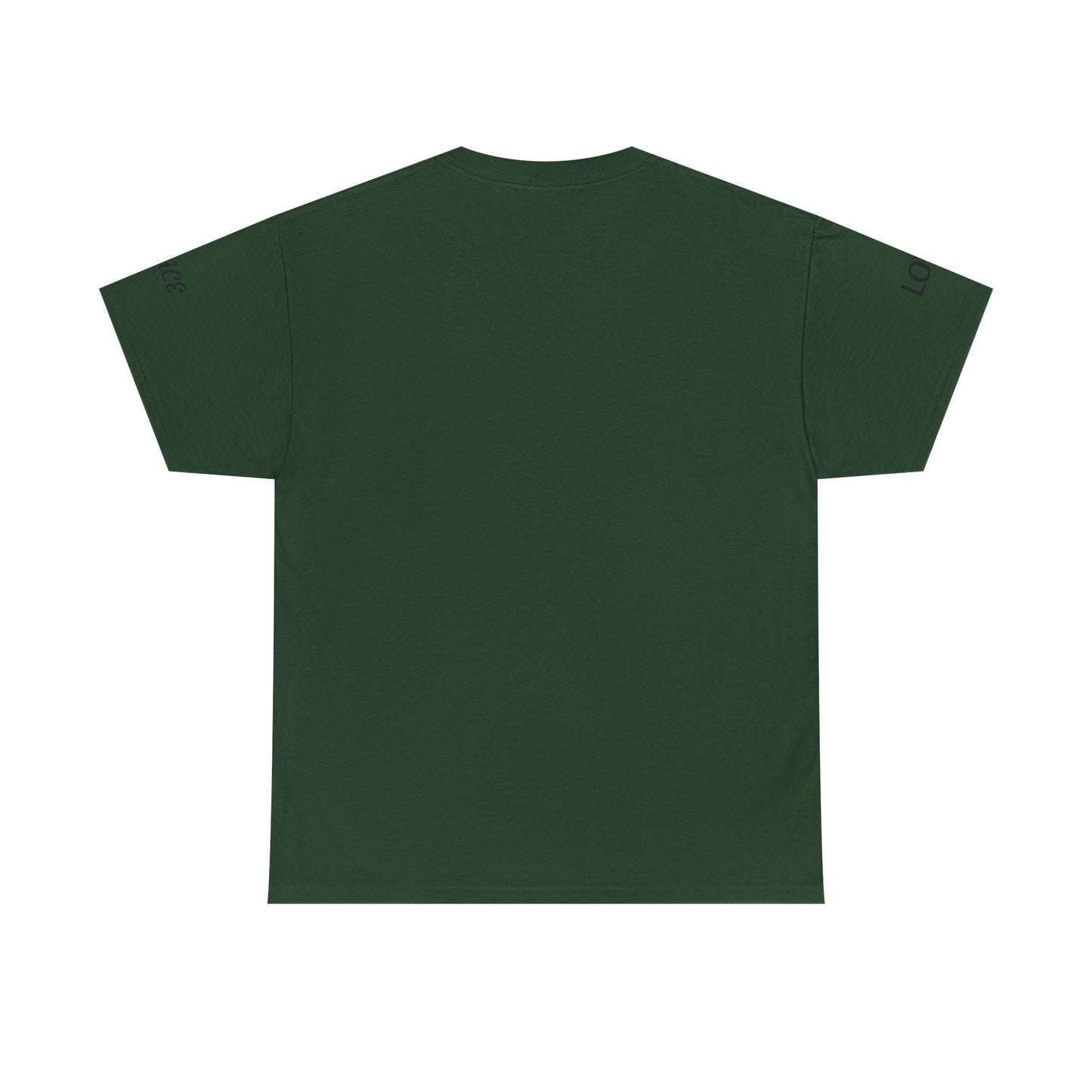 Love Over Bombs T-Shirt — Retro Heart Cloud Peace Tee