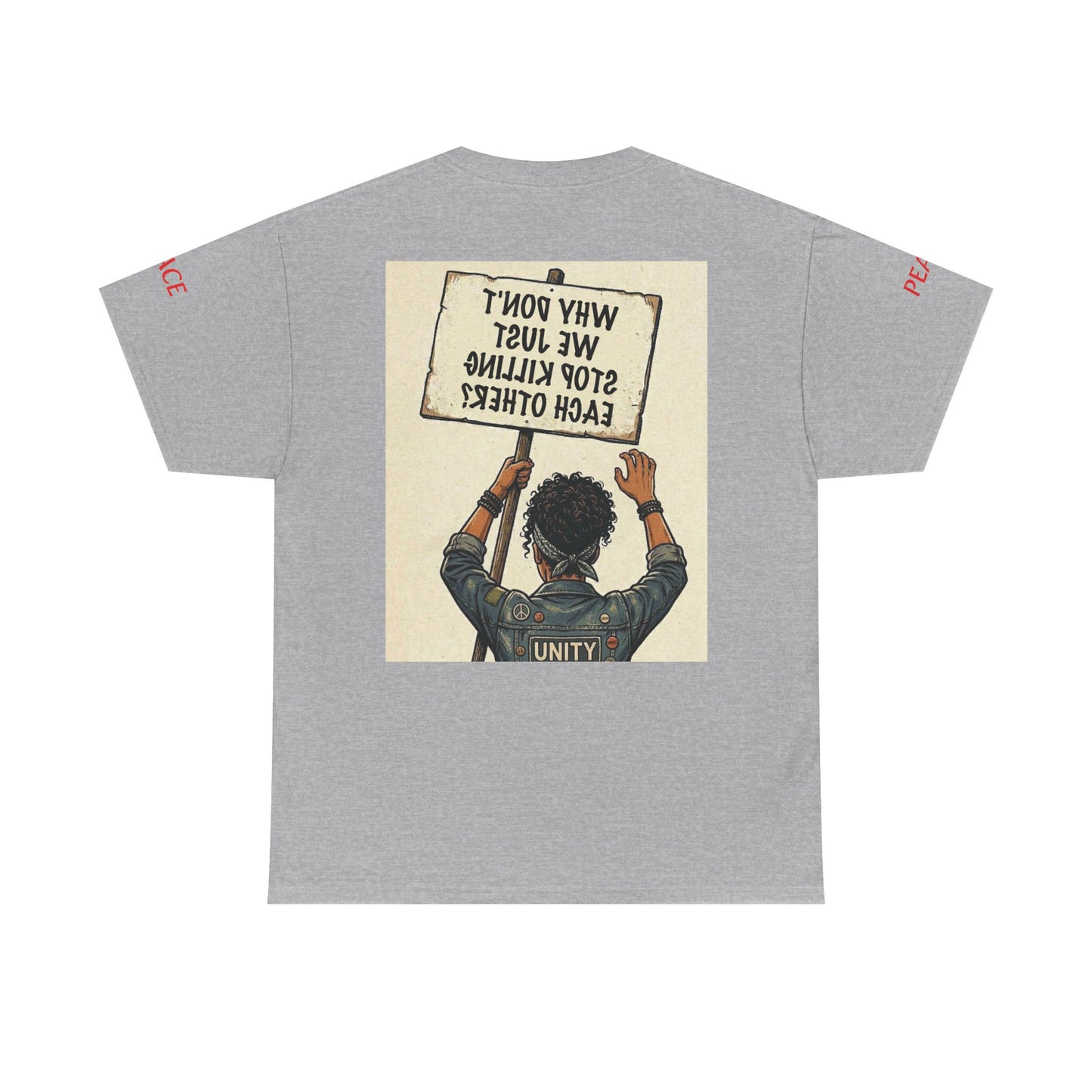 Graphic Tee — "CHOOSE PEACE" Shirt