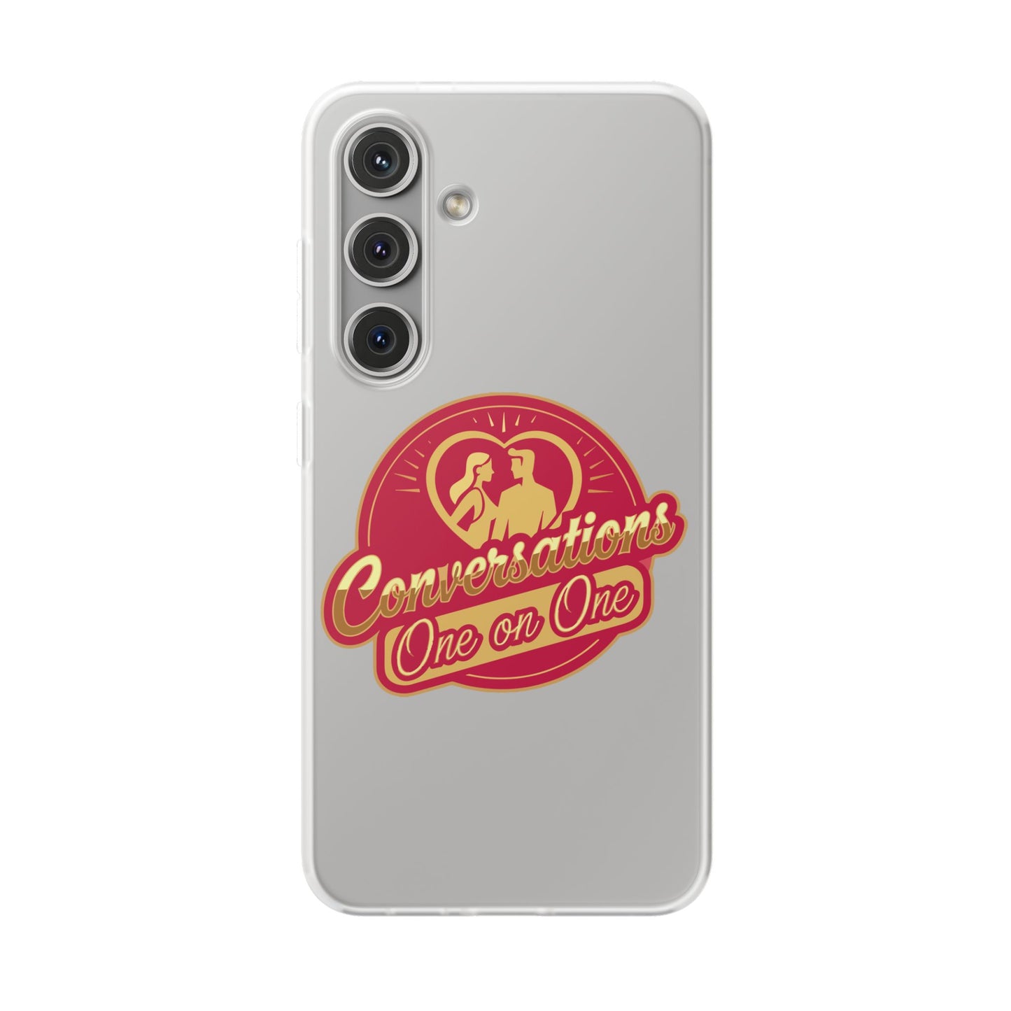 Phone Case — Conversations One on One Retro Phone Case | Slim Matte TPU for iPhone & Samsung