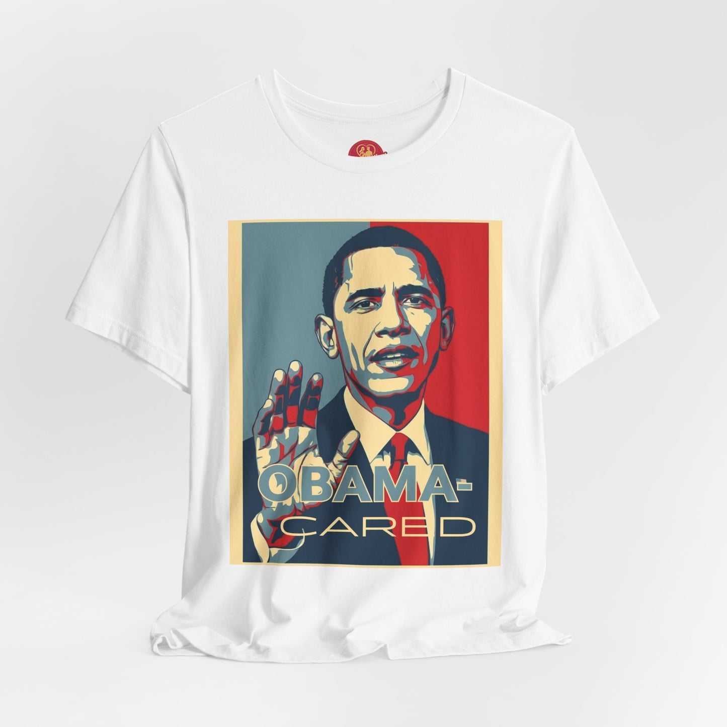 'Obama Cared' Vintage Style T-Shirt
