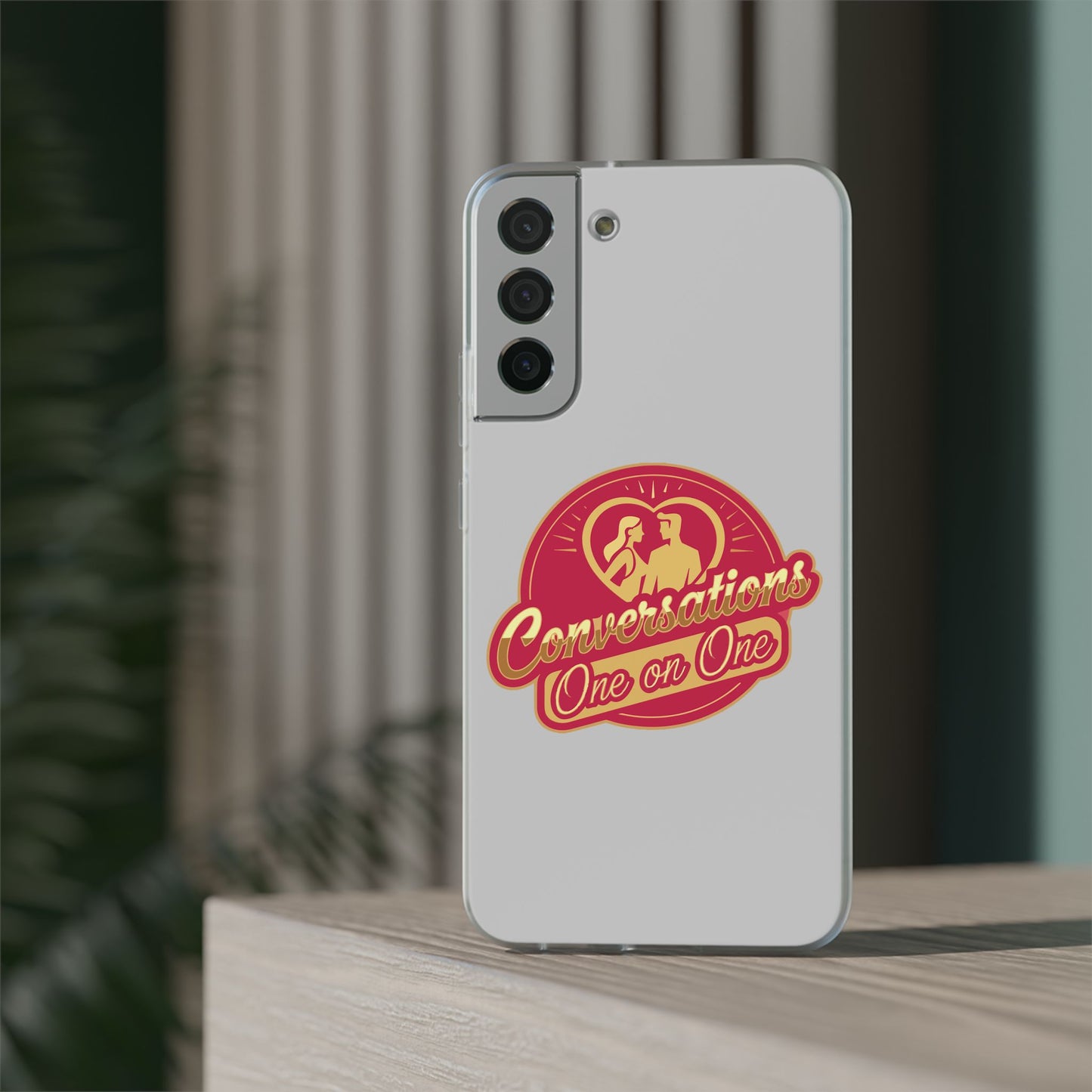 Phone Case — Conversations One on One Retro Phone Case | Slim Matte TPU for iPhone & Samsung