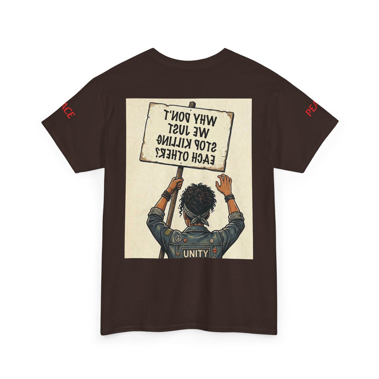Graphic Tee — "CHOOSE PEACE" Shirt