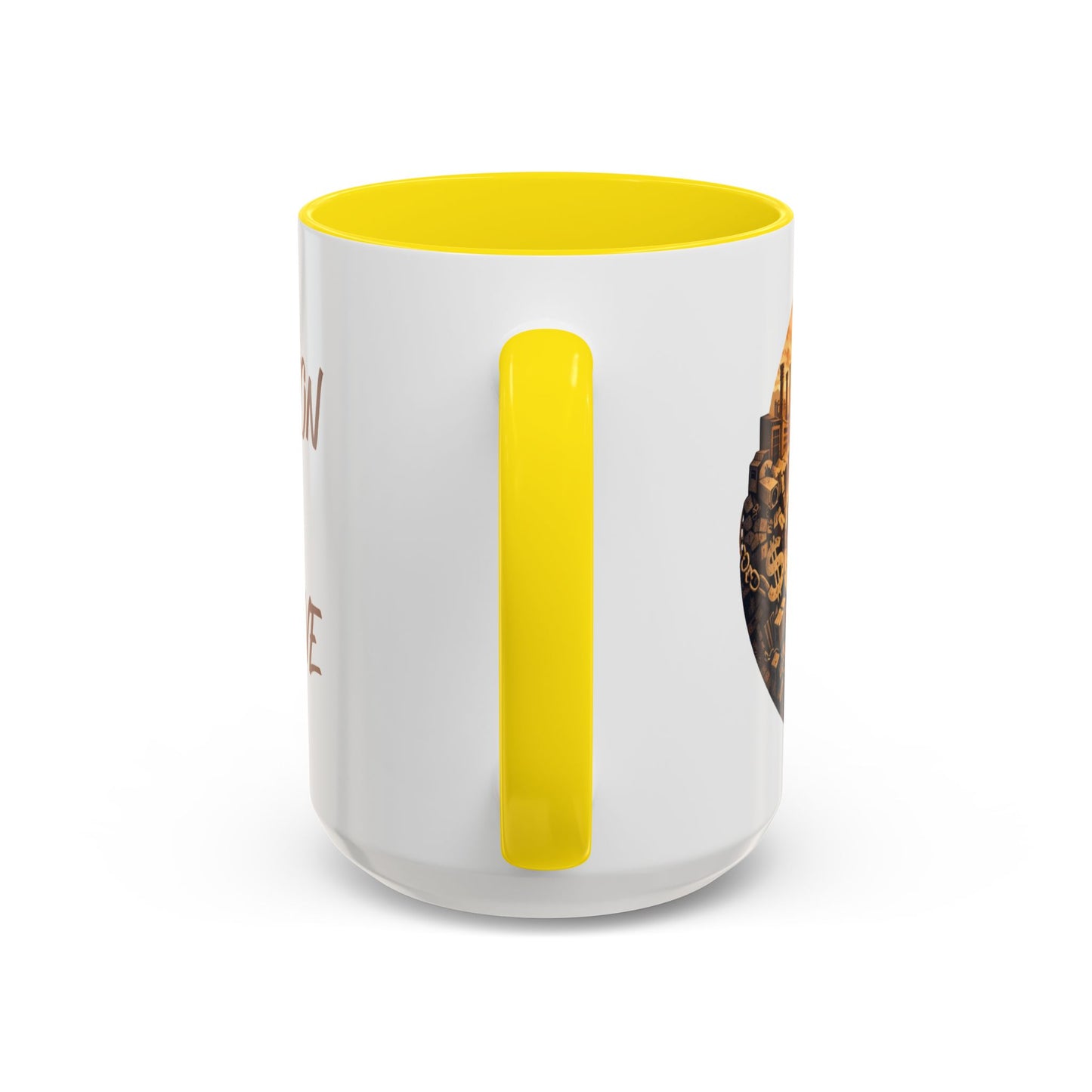 Liberation Is Collective Accent Coffee Mug - Black Handle 11/15oz