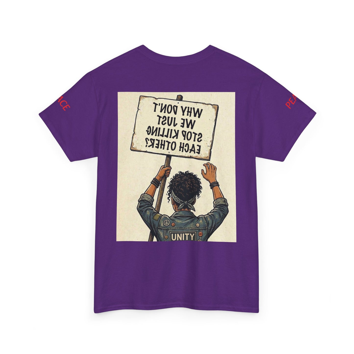 Graphic Tee — "CHOOSE PEACE" Shirt