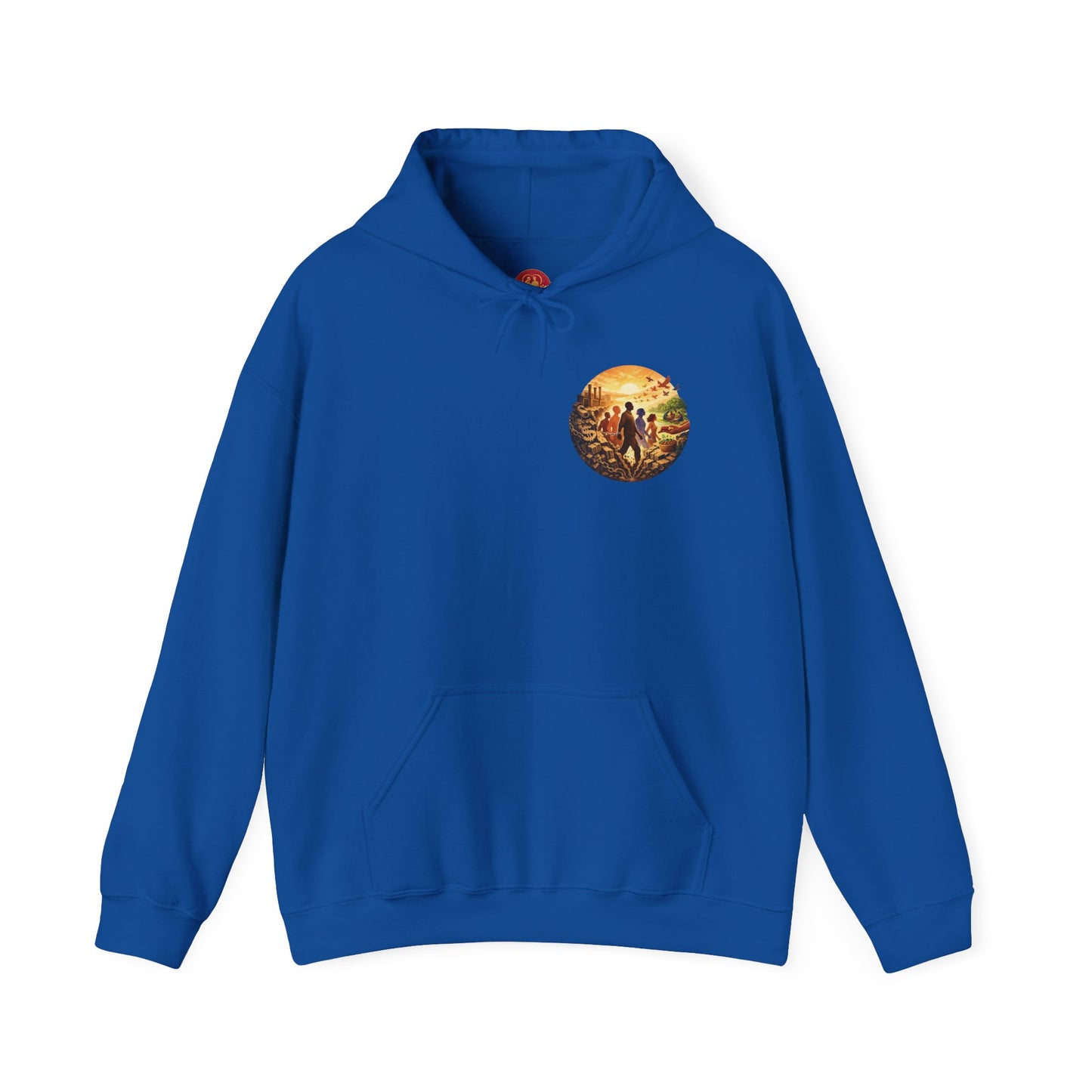 Liberation is Collective Hoodie — "We Move Forward Together" Artwork {Unisex}