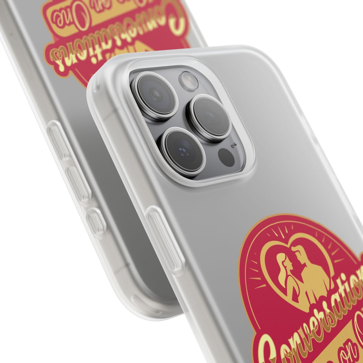 Phone Case — Conversations One on One Retro Phone Case | Slim Matte TPU for iPhone & Samsung