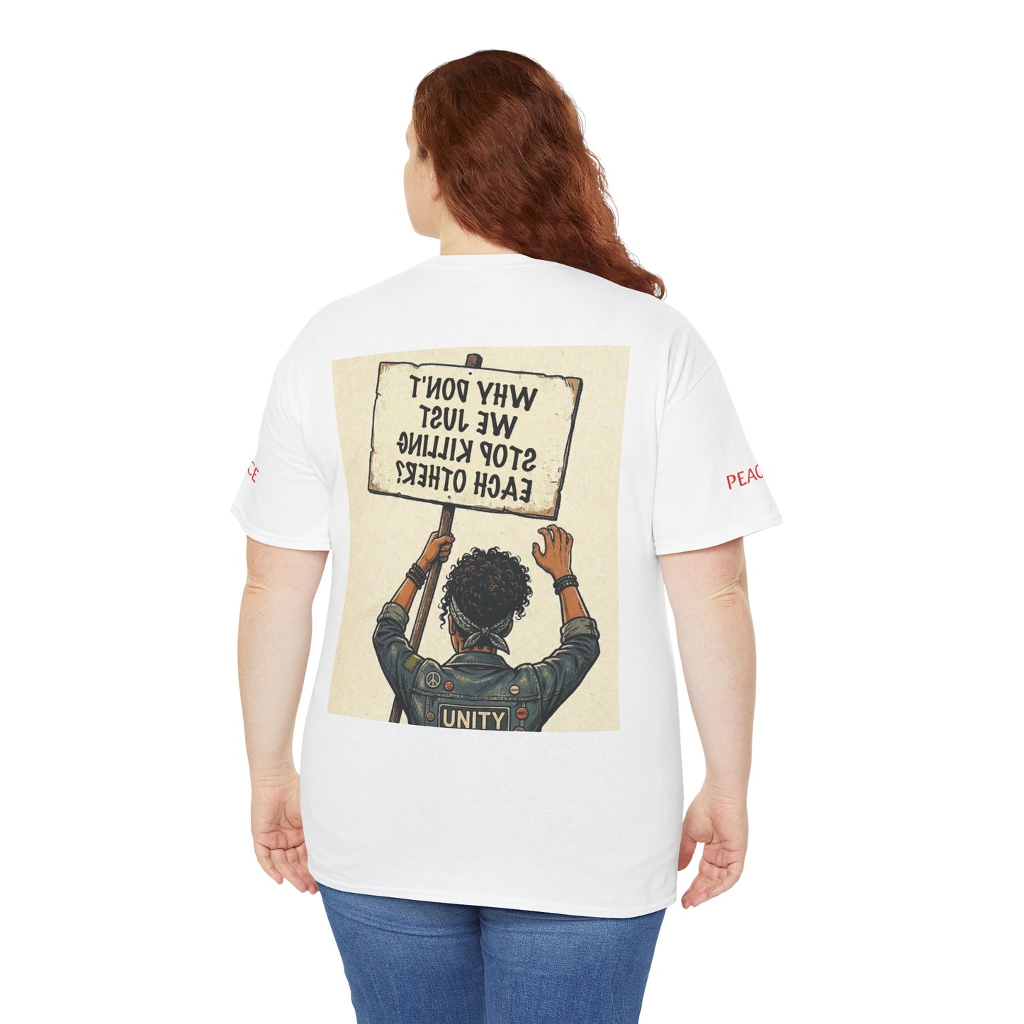 Graphic Tee — "CHOOSE PEACE" Shirt