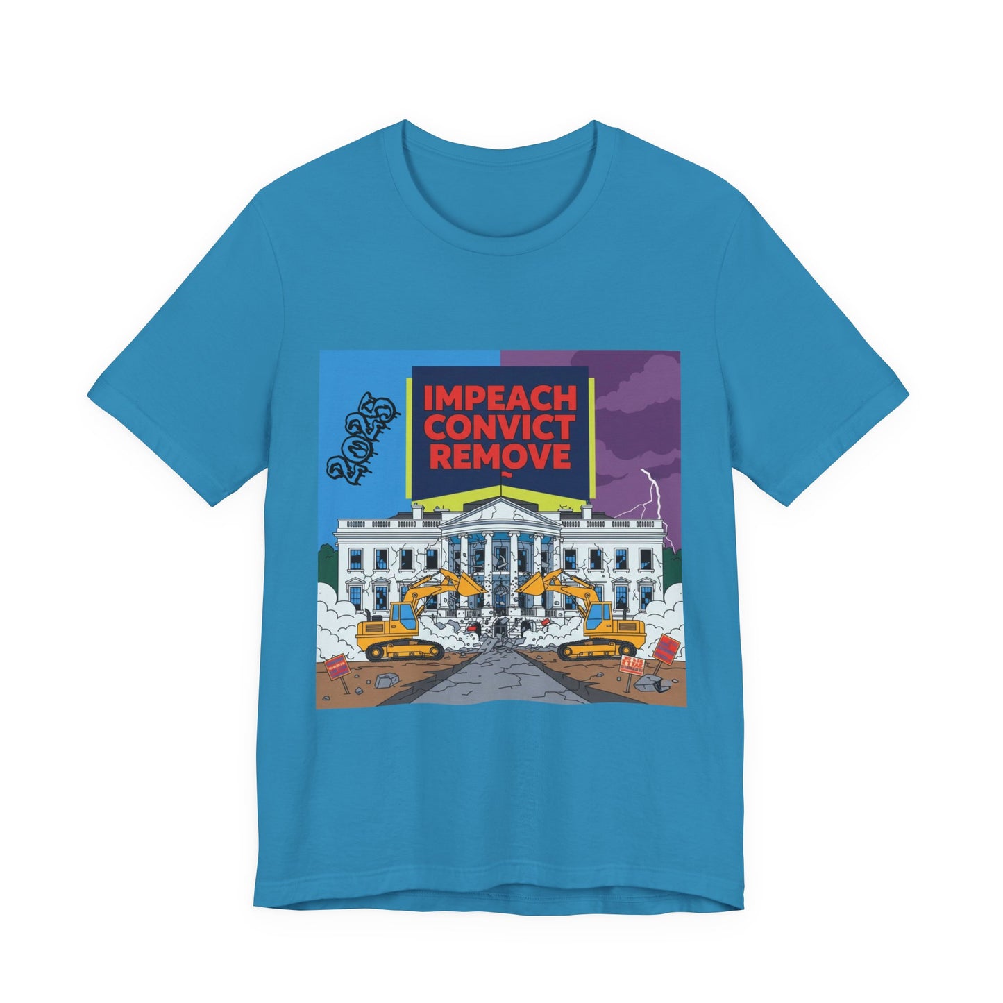Impeach Convict Remove White House Protest Tee