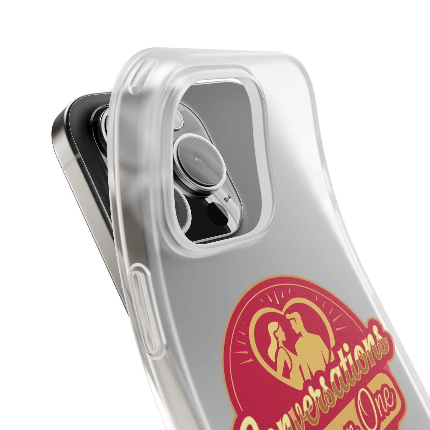 Phone Case — Conversations One on One Retro Phone Case | Slim Matte TPU for iPhone & Samsung