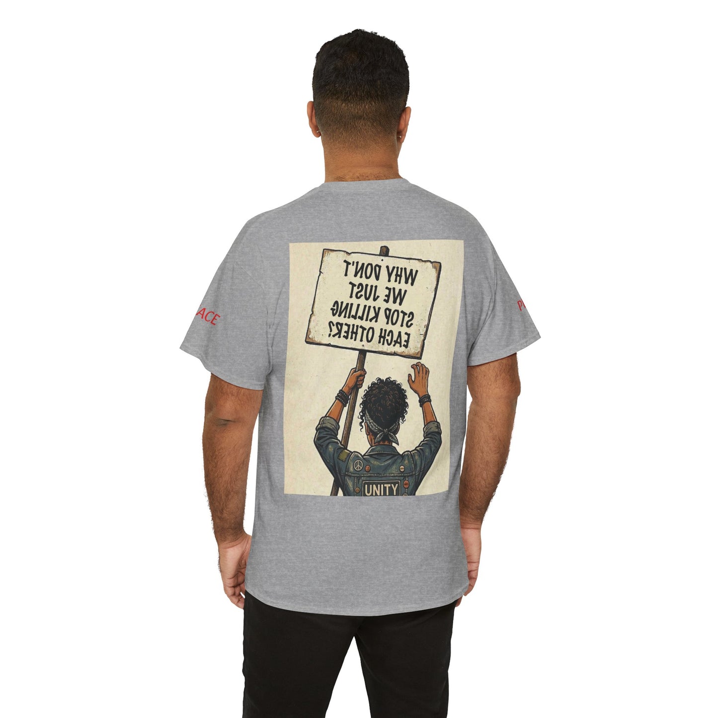 Graphic Tee — "CHOOSE PEACE" Shirt