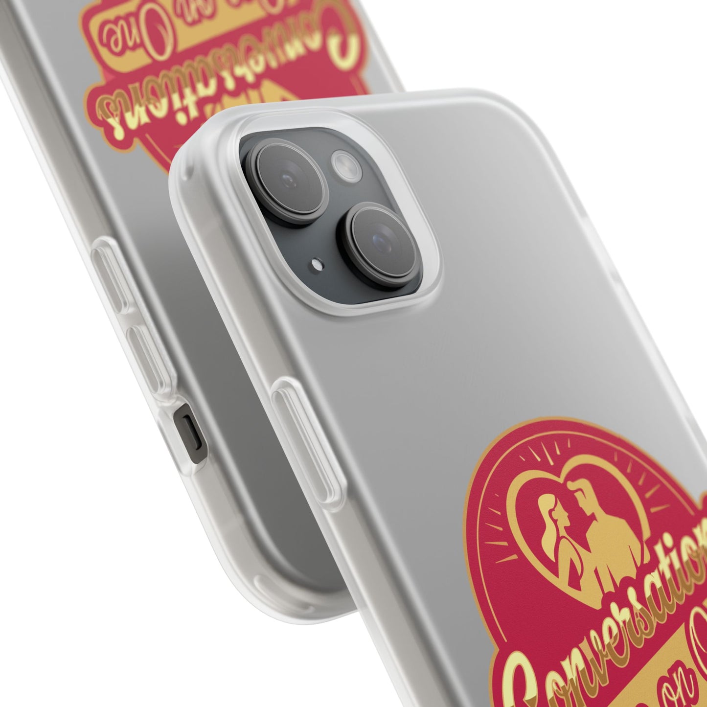 Phone Case — Conversations One on One Retro Phone Case | Slim Matte TPU for iPhone & Samsung