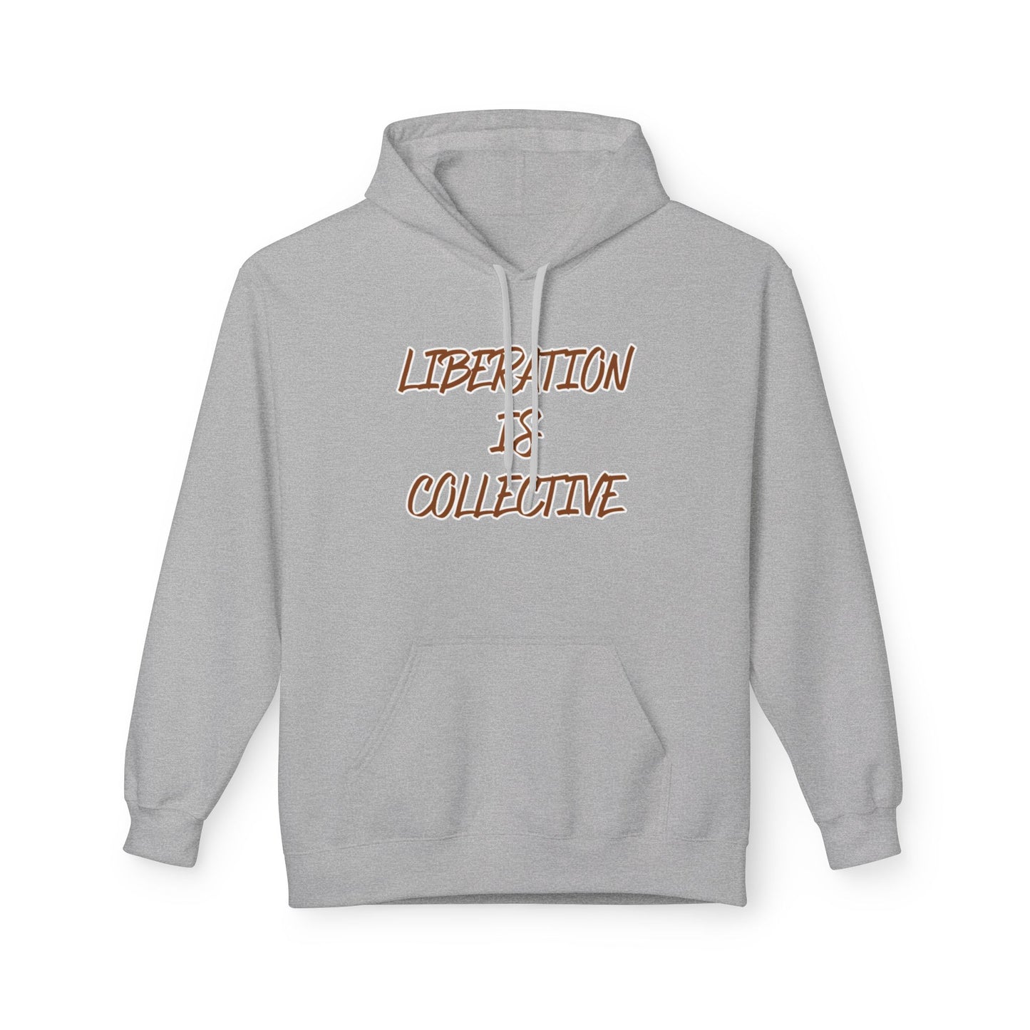 Liberation Is Collective Hoodie — Sunrise Solidarity Graphic Hoodie