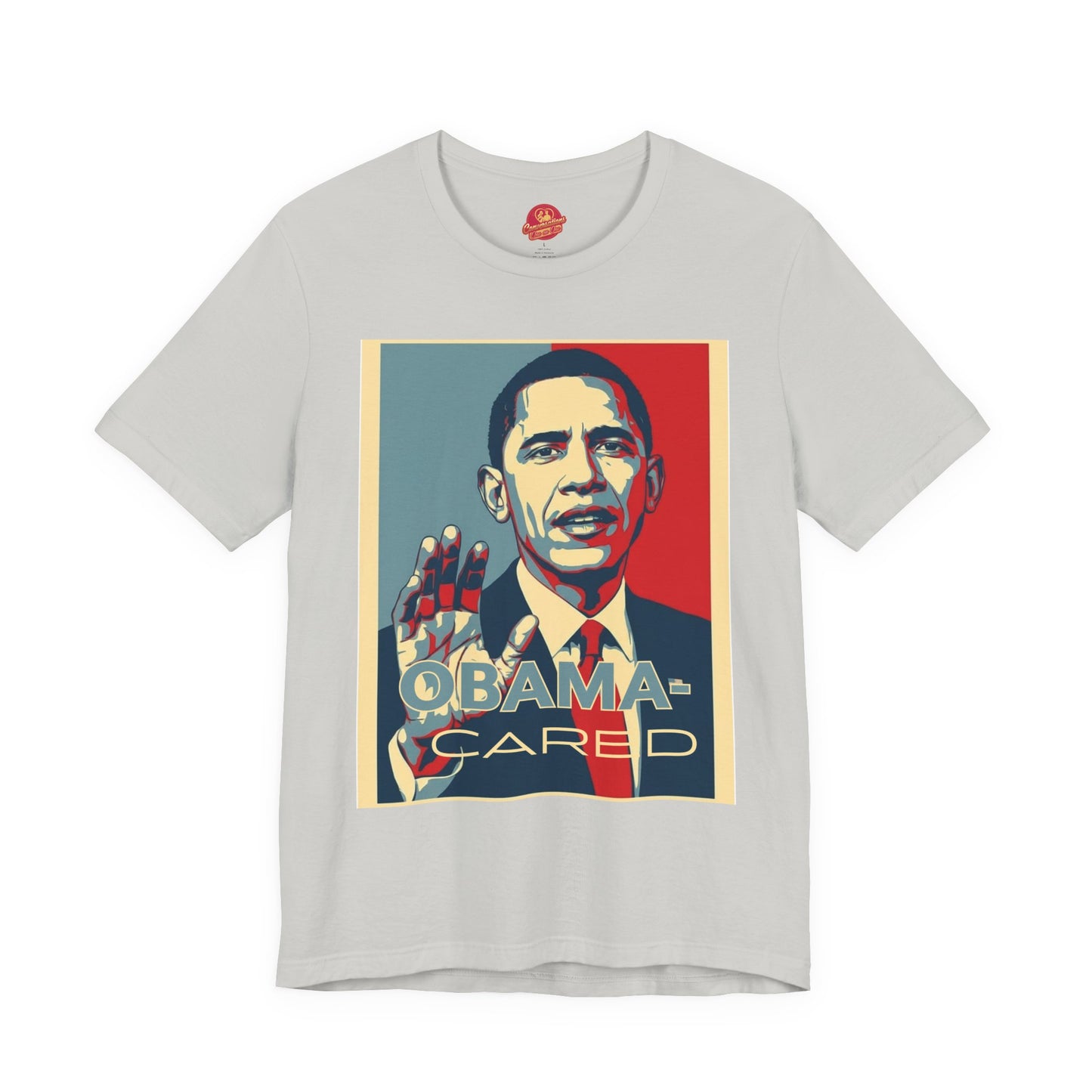 'Obama Cared' Vintage Style T-Shirt