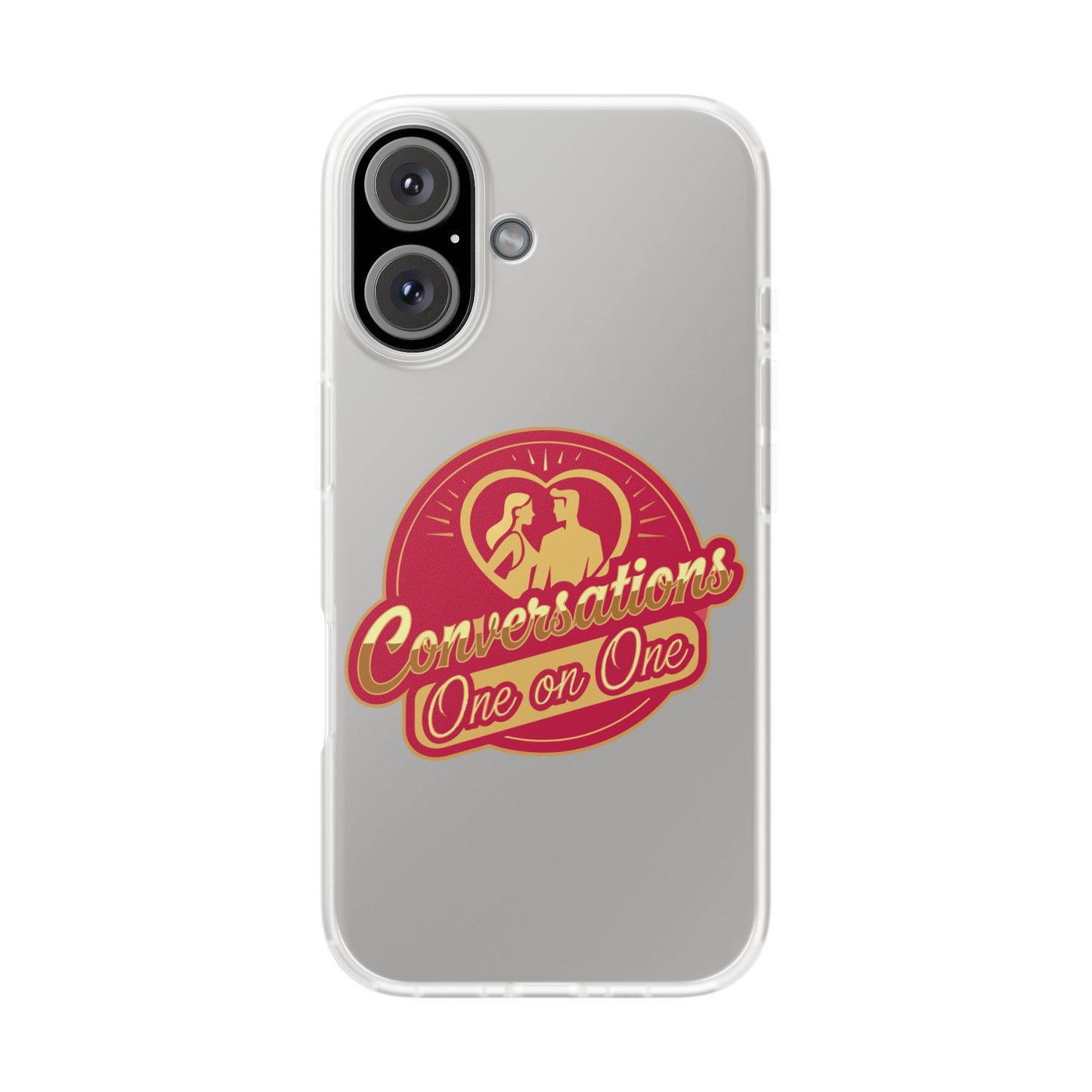 Phone Case — Conversations One on One Retro Phone Case | Slim Matte TPU for iPhone & Samsung