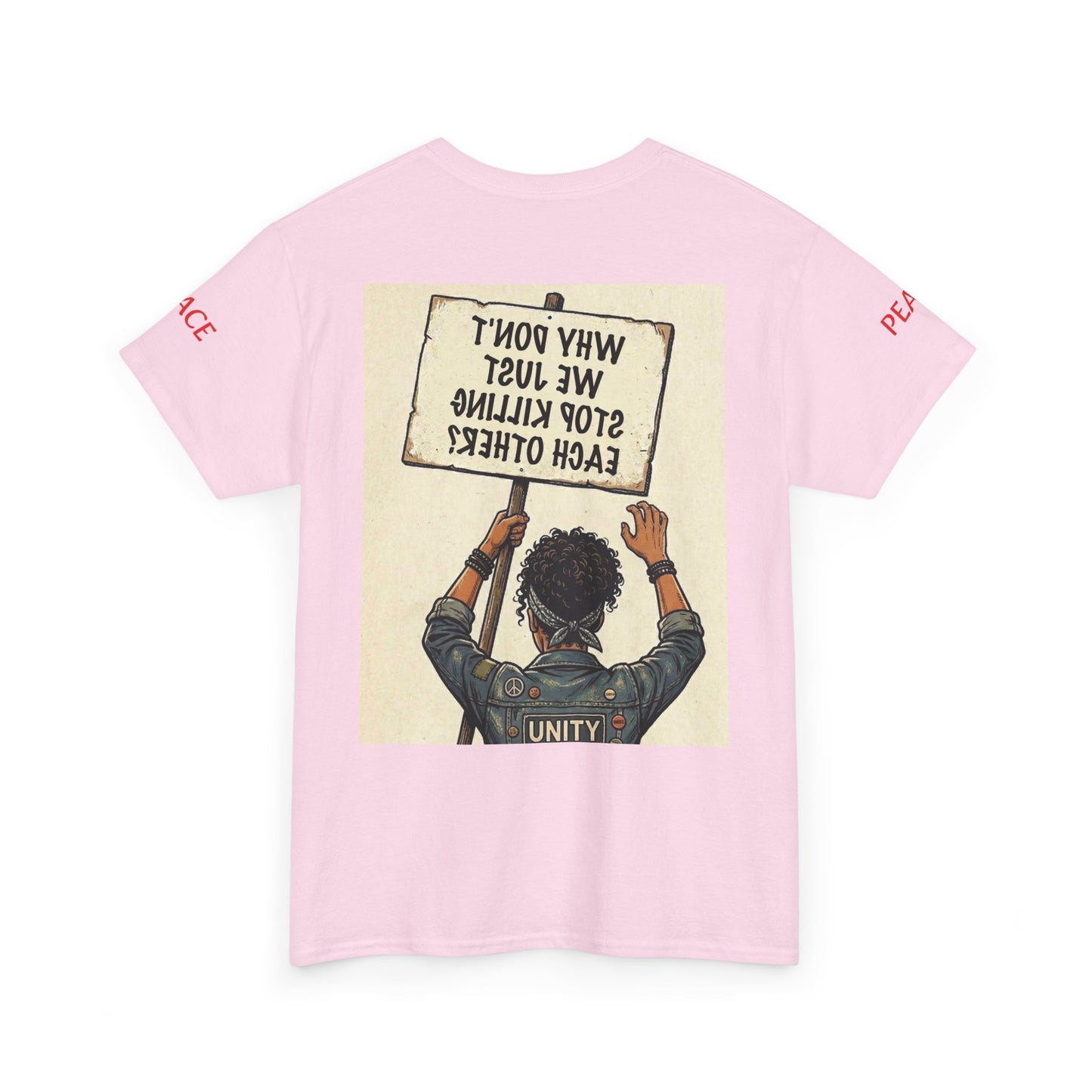 Graphic Tee — "CHOOSE PEACE" Shirt