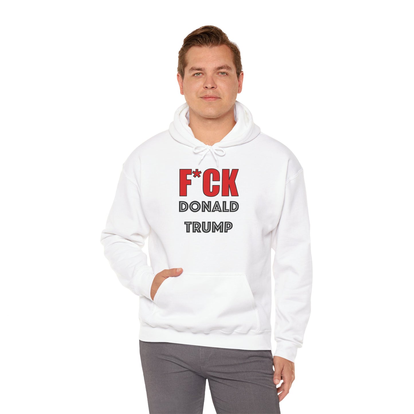 “F*ck Donald Trump” Graphic Pullover