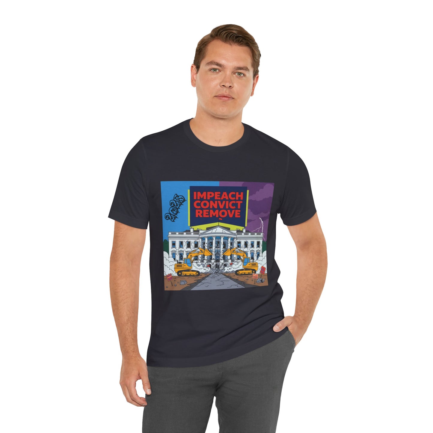 Impeach Convict Remove White House Protest Tee