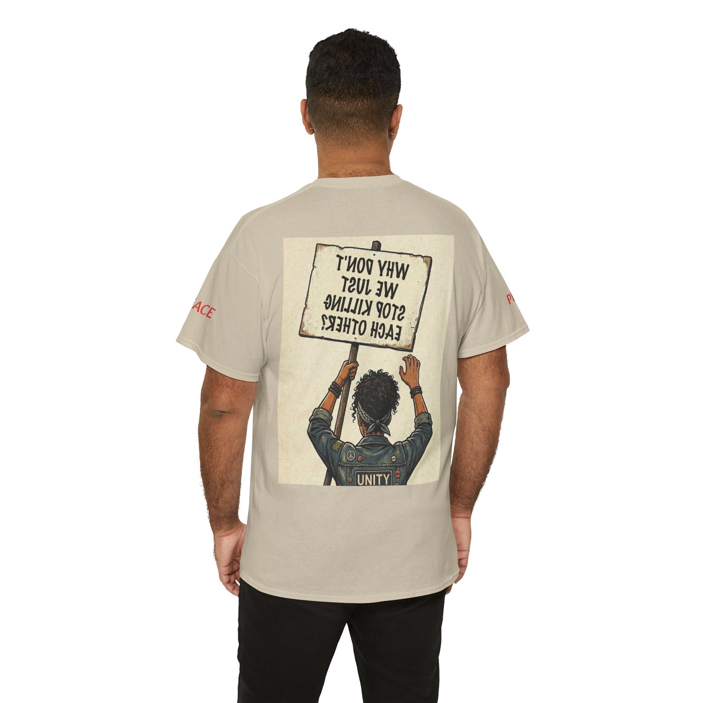 Graphic Tee — "CHOOSE PEACE" Shirt