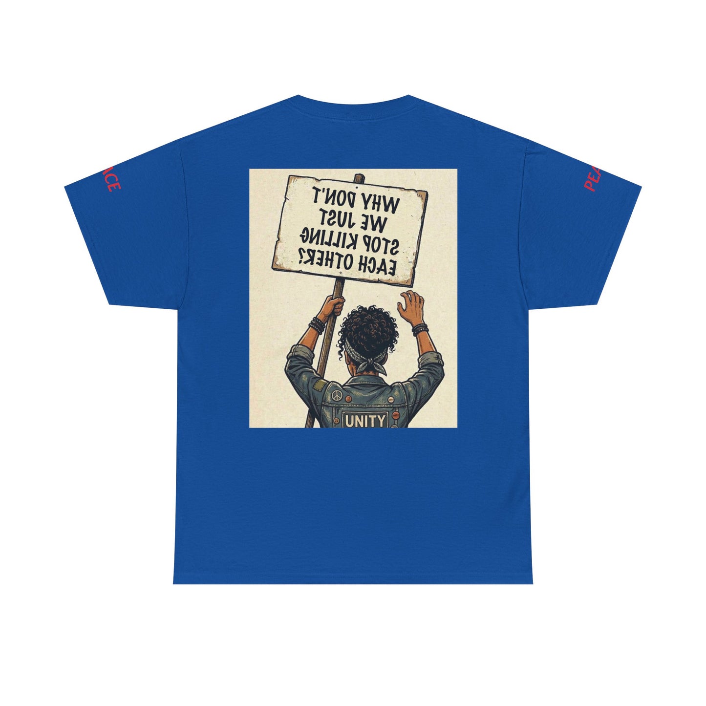 Graphic Tee — "CHOOSE PEACE" Shirt