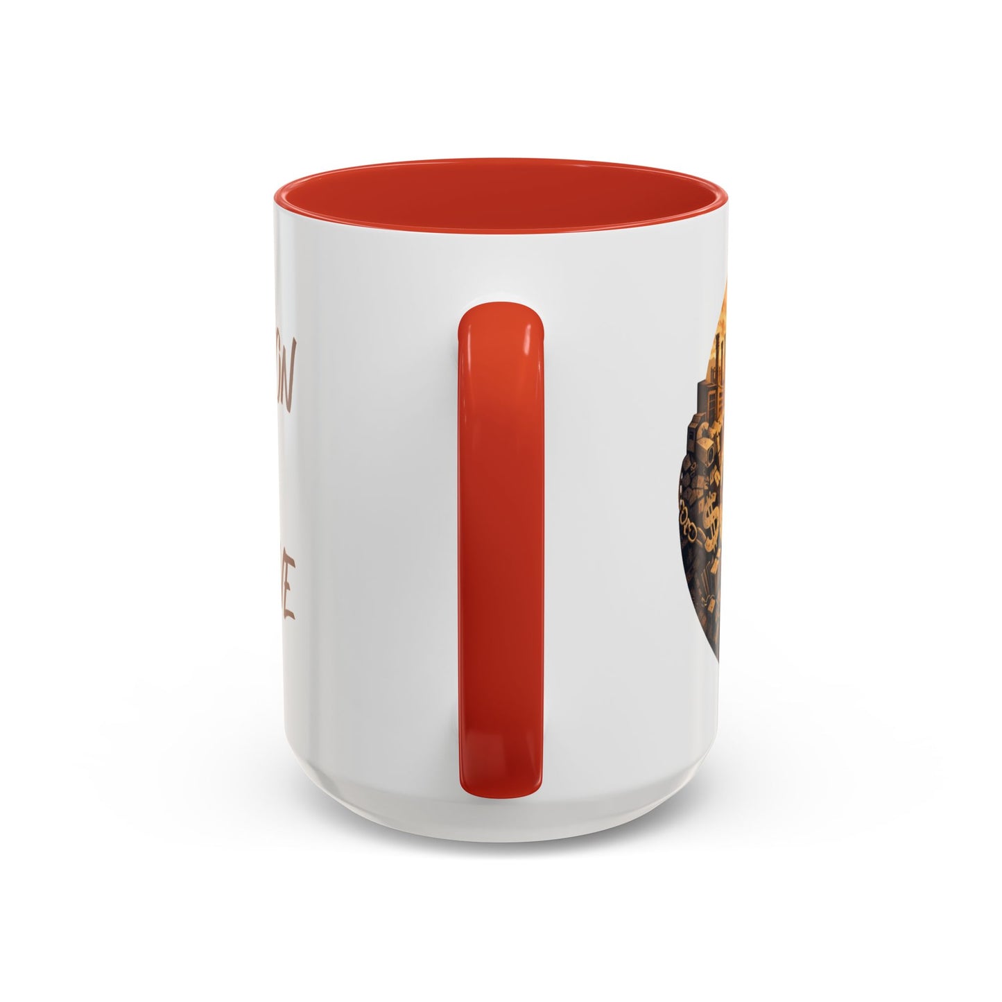 Liberation Is Collective Accent Coffee Mug - Black Handle 11/15oz