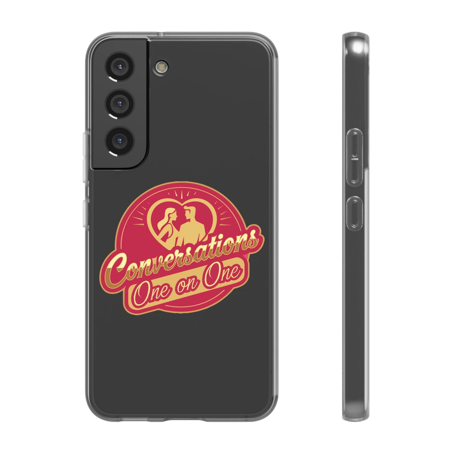 Phone Case — Conversations One on One Retro Phone Case | Slim Matte TPU for iPhone & Samsung